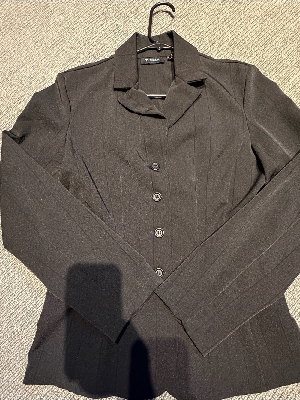 T. Milano Black Women's Blazer - Picture 6 of 7